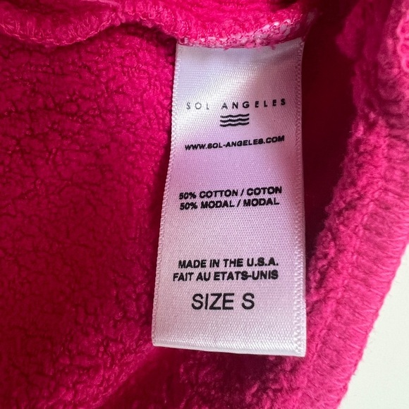 SOL ANGELES COASTAL WAVES PULLOVER Crewneck Size Small - Picture 4 of 6